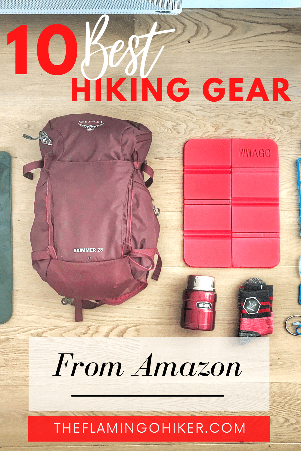 10 Best Hiking Gear From Amazon You Need To Have - The Flamingo Hiker