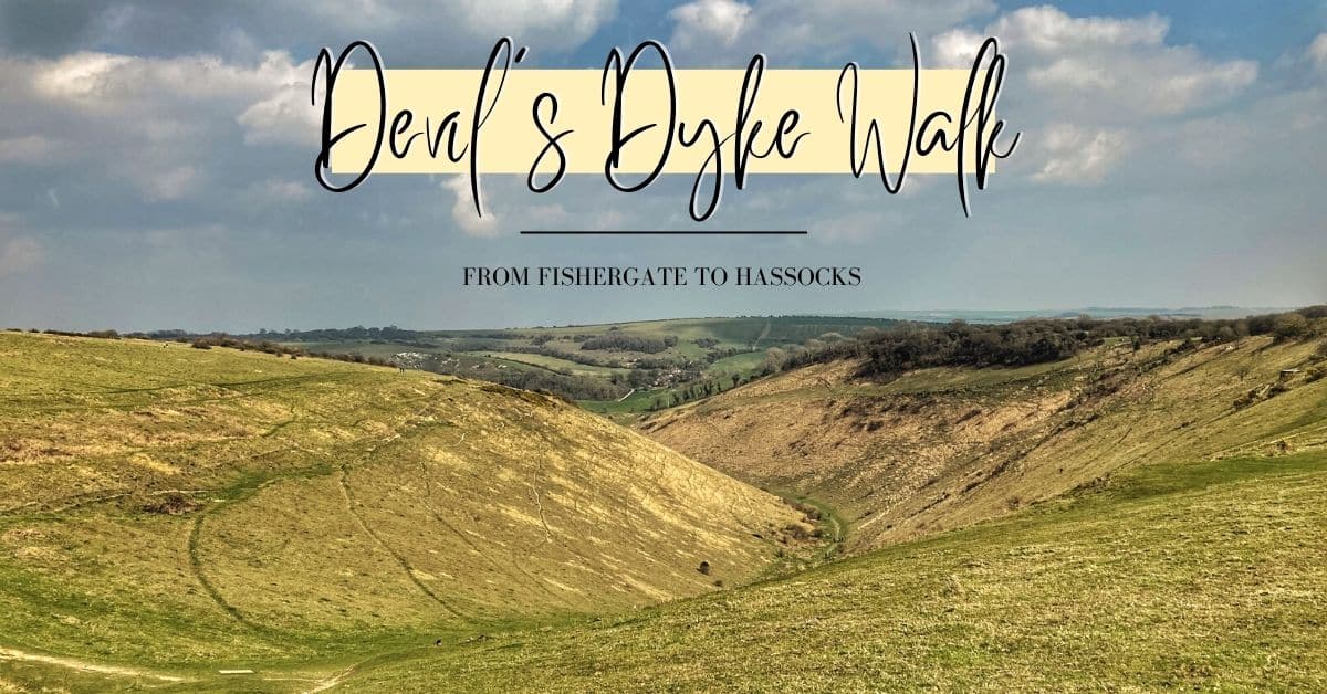 Devil's Dyke Walk Guide & Free GPS Map - The Flamingo Hiker